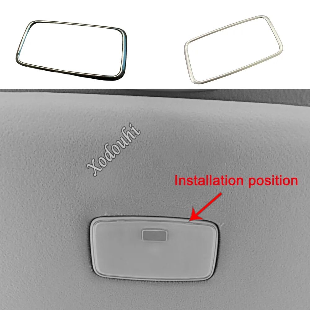 

ABS Car Rear Reading Lights Lamp Cover Trim Decoration Frame Interior Accessories For Toyota Corolla Cross XG10 2022 2023 2024+