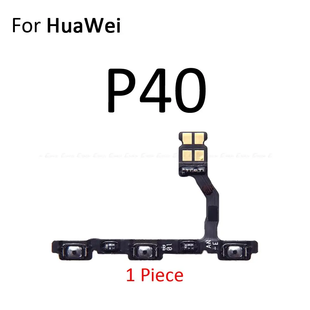 Power On Off Button Volume Switch Key Control Flex Cable Ribbon For HuaWei P50 P40 Lite E P30 Pro 5G P50E Repair Part