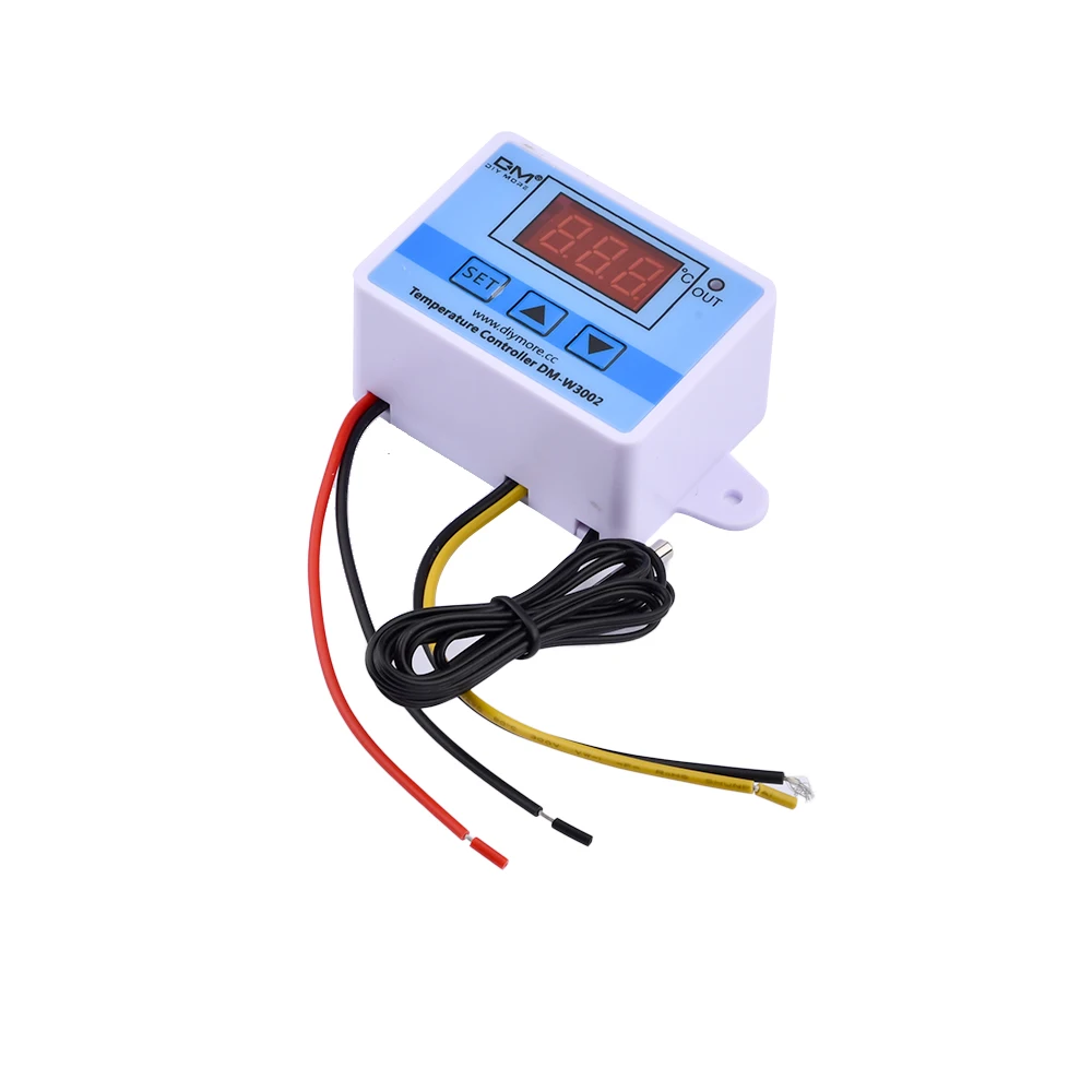 12V 24V 110V 220V Professional W3002 Digital LED Temperature Controller 10A Thermostat Regulator Control Switch XH-W3002