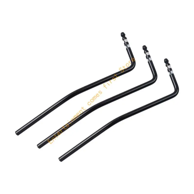 3Pcs Whammy Bridge Bar Direct Insertion Electric Guitar Tremolo Arm Vibrato Arm 55KD