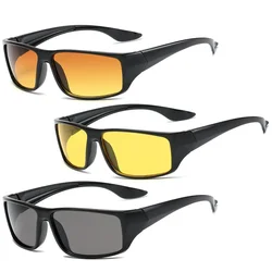 Classic Night Vision Glasses Men Anti-Glare Yellow Lens Sunglasses Women Outdoor Sports Cycling Glasses UV400 2024 New