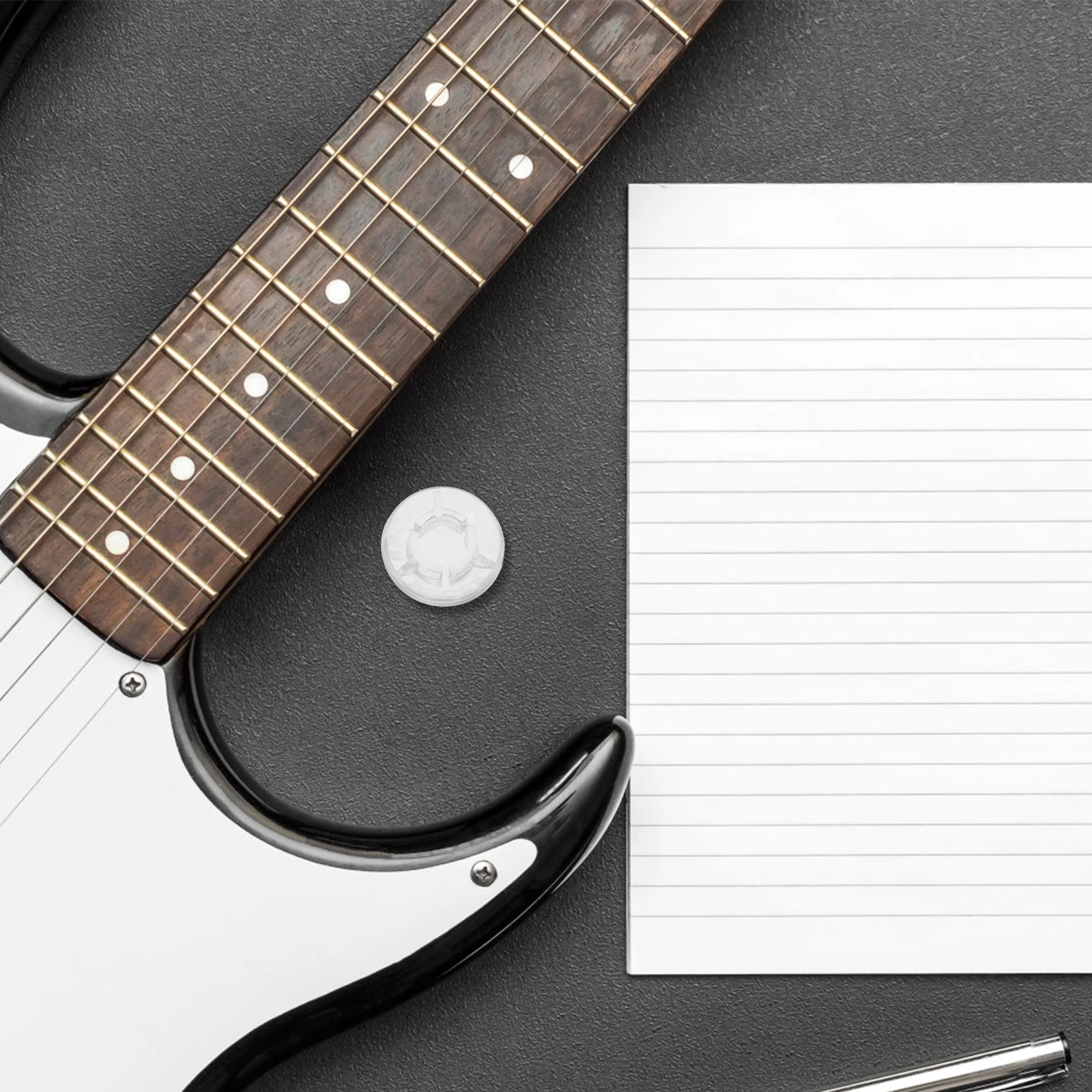 

5 Pcs Hat Stepping on The Nail Cap Electric Guitar Accessories Pedal Topper Buttons Effector Caps