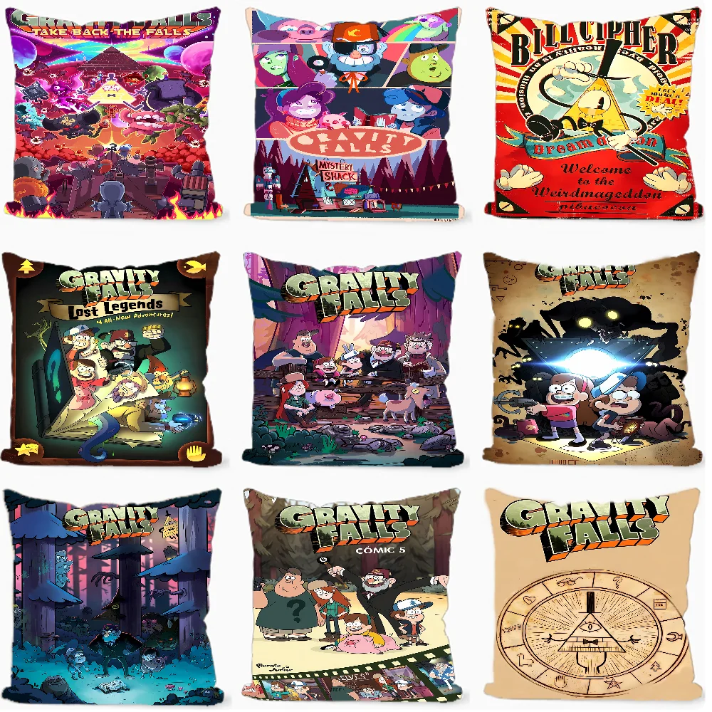 

Classic G-Gravity F-Falls Movie Cushion Cover Pillowcase Upholstery Sofa Throw Pillow Home Decor Pillowcas