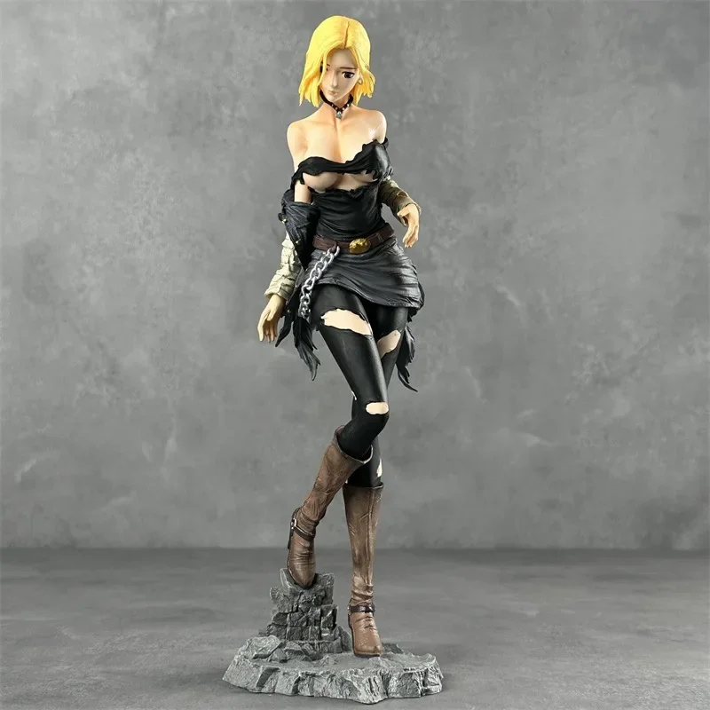 Figurine d'action Dragon Ball Z, personnages d'anime, statue sexy en PVC, collection d'ornements, affichage de bureau, jouets cadeaux, Android 18, 30cm