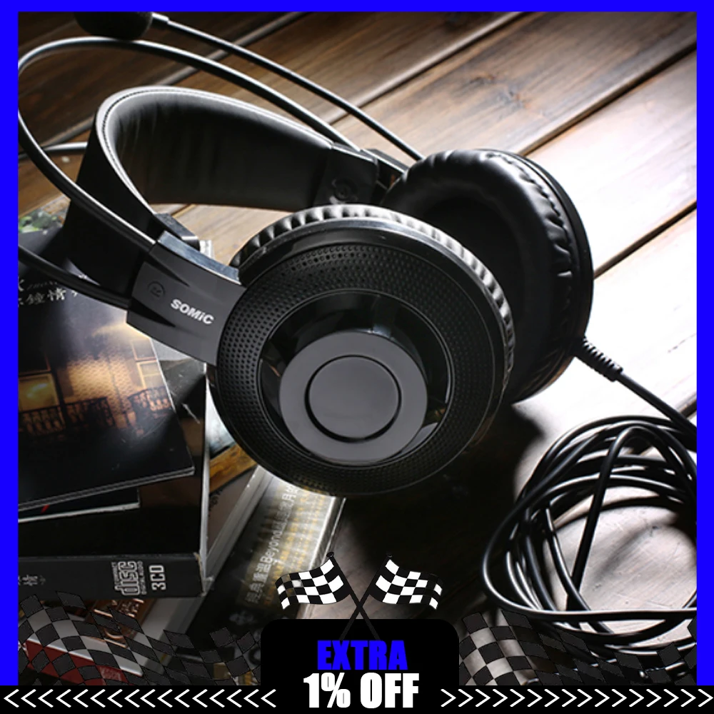 

SOMIC D93PRO наушники проводной USB диалоговая компьютерная гарнитура английская гарнитура для прослушивания и разговорного шумоподавления