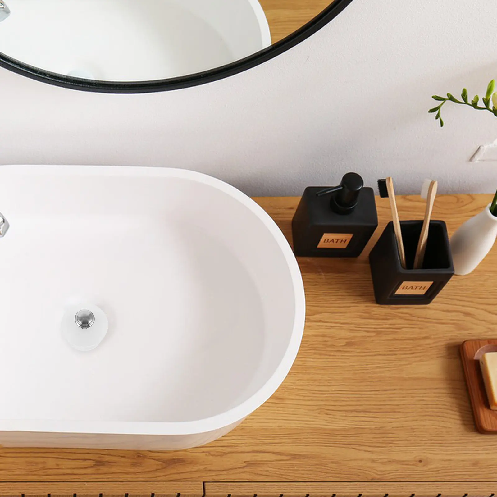 

Набор из 3 силиконовых заглушек для слива в ванне, герметичные заглушки для раковины, сменные крышки для кухонных и ванных стоков