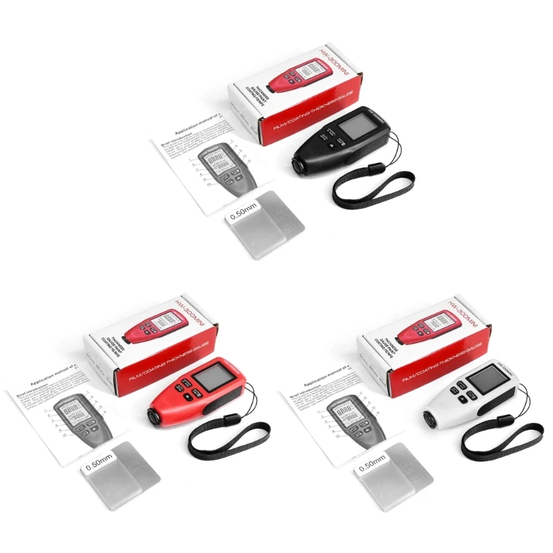 HW300-MINI Digital Painting Detector Meter Mini LCD Coating Thickness Gauge Automotive-Digital Calibration-Smart Drop Shipping