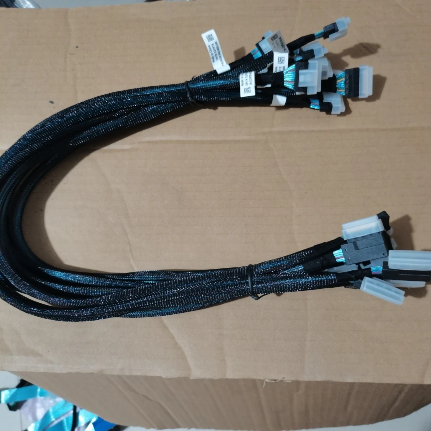 

New For Dell PowerEdge R440 Server X10BP 4XU.2 NVME Data Cable 2YPT8