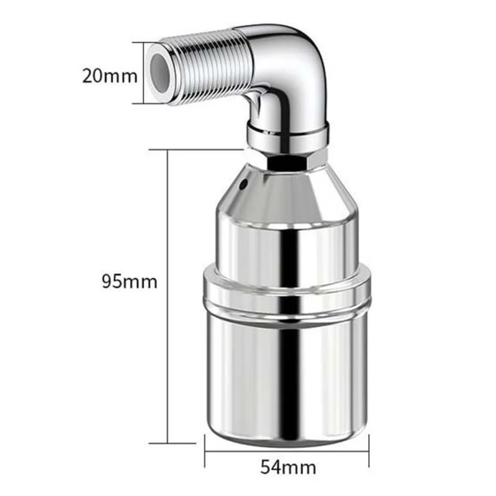 Auto Water Level Control Float Valve 304 Stainless Steel Water Tank Water Tower Shutoff Valve Level Controller