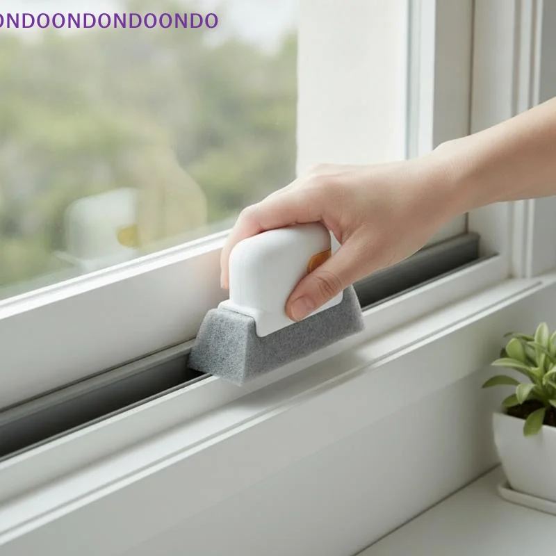 Multifunctional 2-in-1 Window Track Cleaner, Double Sided Door Slots Car Vent