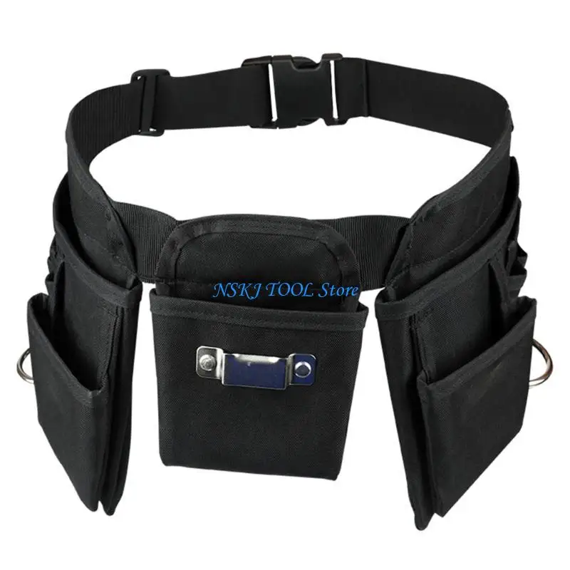 

L8RC Portable Waist Tool Bags Tool Storage Bag Work Belt Attachments for Electricians Tool Carpenters Accessories