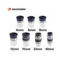 Celestron Omni 4mm 6mm 9mm 12mm 15mm 32mm 40mm and 2x Eyepiece and Barlow Lens Fully Multi-Coated Metal Astronomy Telescope