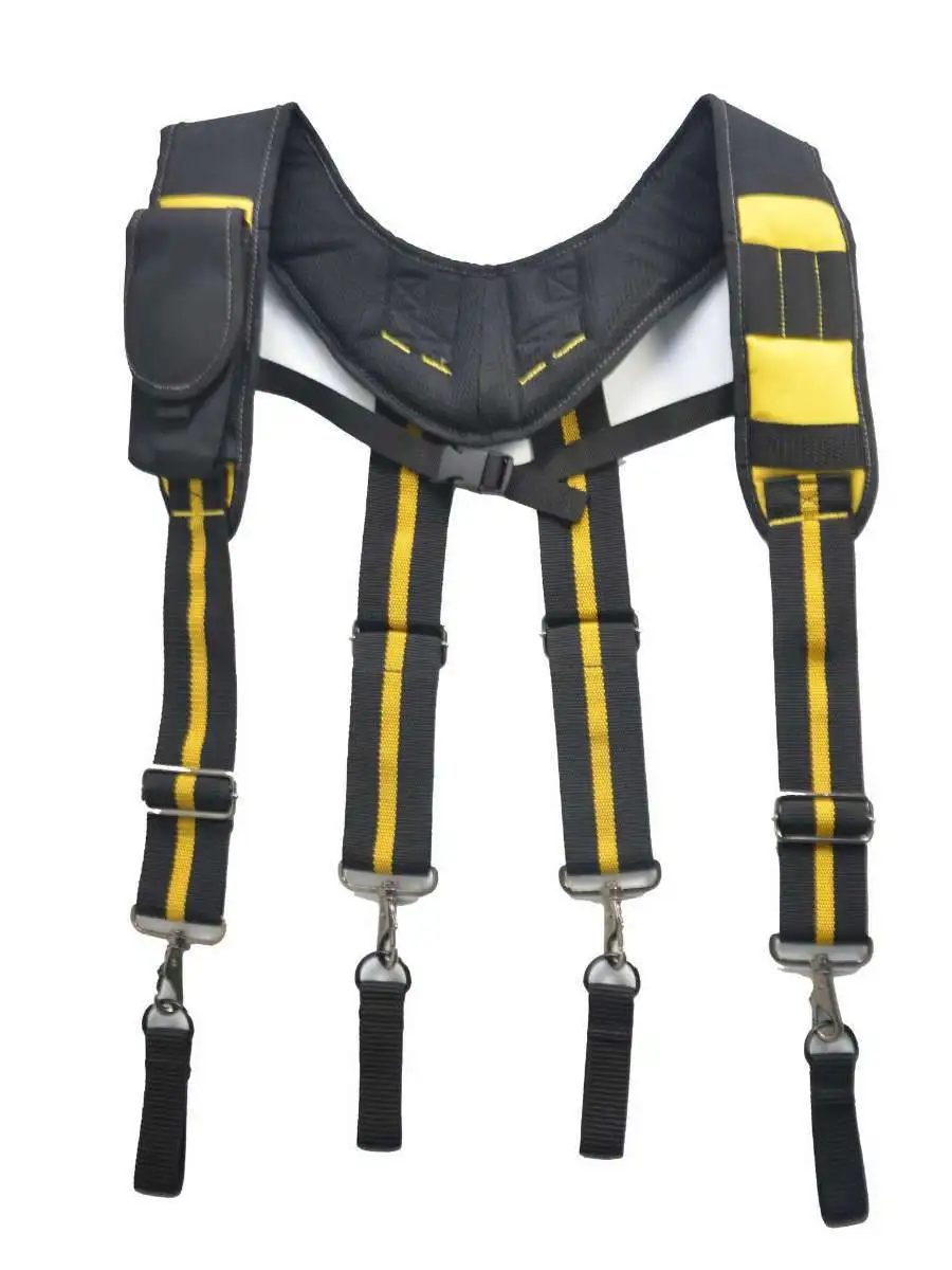 多機能作業服ツールポーチ吊り下げベルト負荷軽減両面牛革メンズファッションアクセサリーウエストチェーン