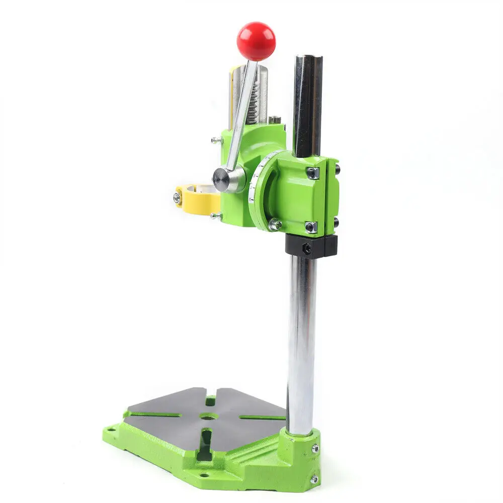 Bench Drill Press Stand Clamp Workbench Pillar Clamp Drilling Holder 90 ° Adjustable Repair Tool