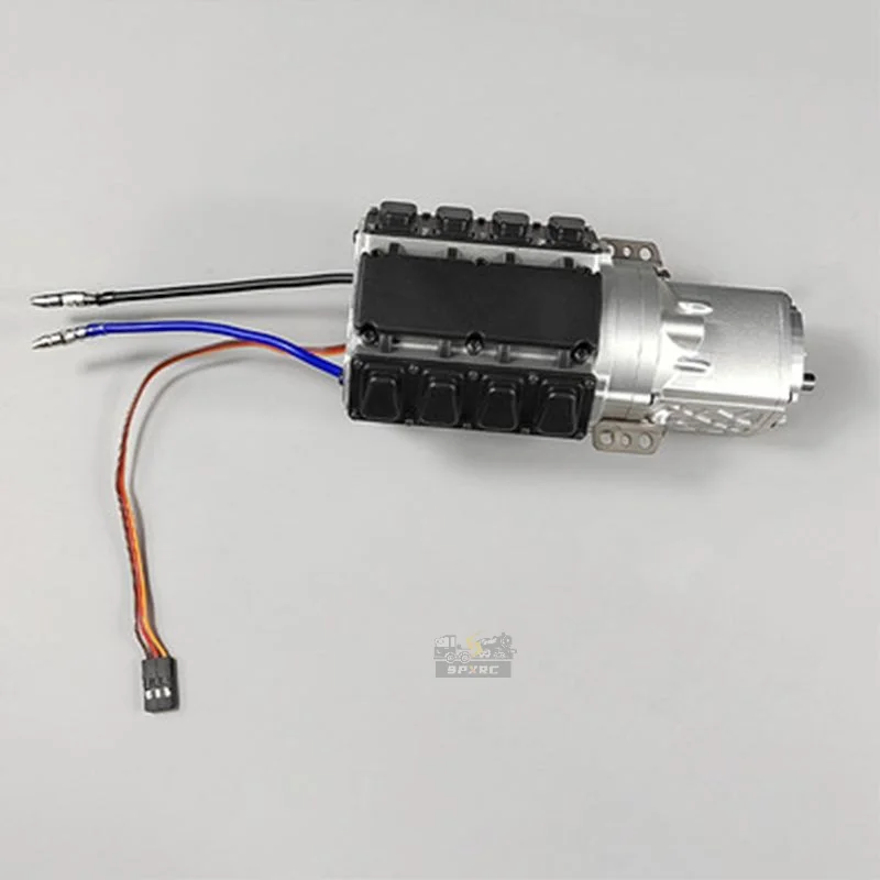 1/14  Gearbox Wave Box Drag Head Mud Brush Second Speed Diy For Tamiya Lesu Scania Man Volvo Parts