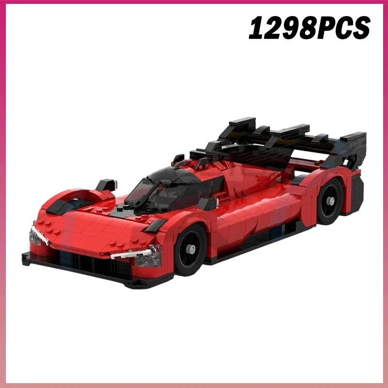 

1298PCS NEW Supercar Racing Sports Car Speed Champions Vehicle Model MOC Building Blocks Bricks Toy Boy Kids Adult Birthday Gift
