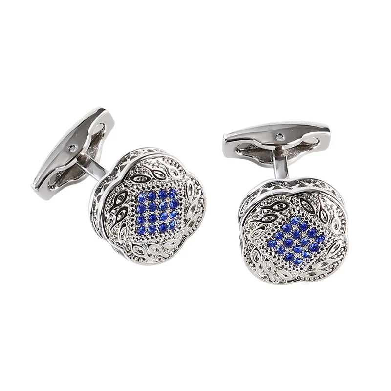 

High-grade Cufflinks Men's Unisex Business Banquet Wedding Suit French Shirt Buttons Accessories Gifts Classic Trendy Cuff Links