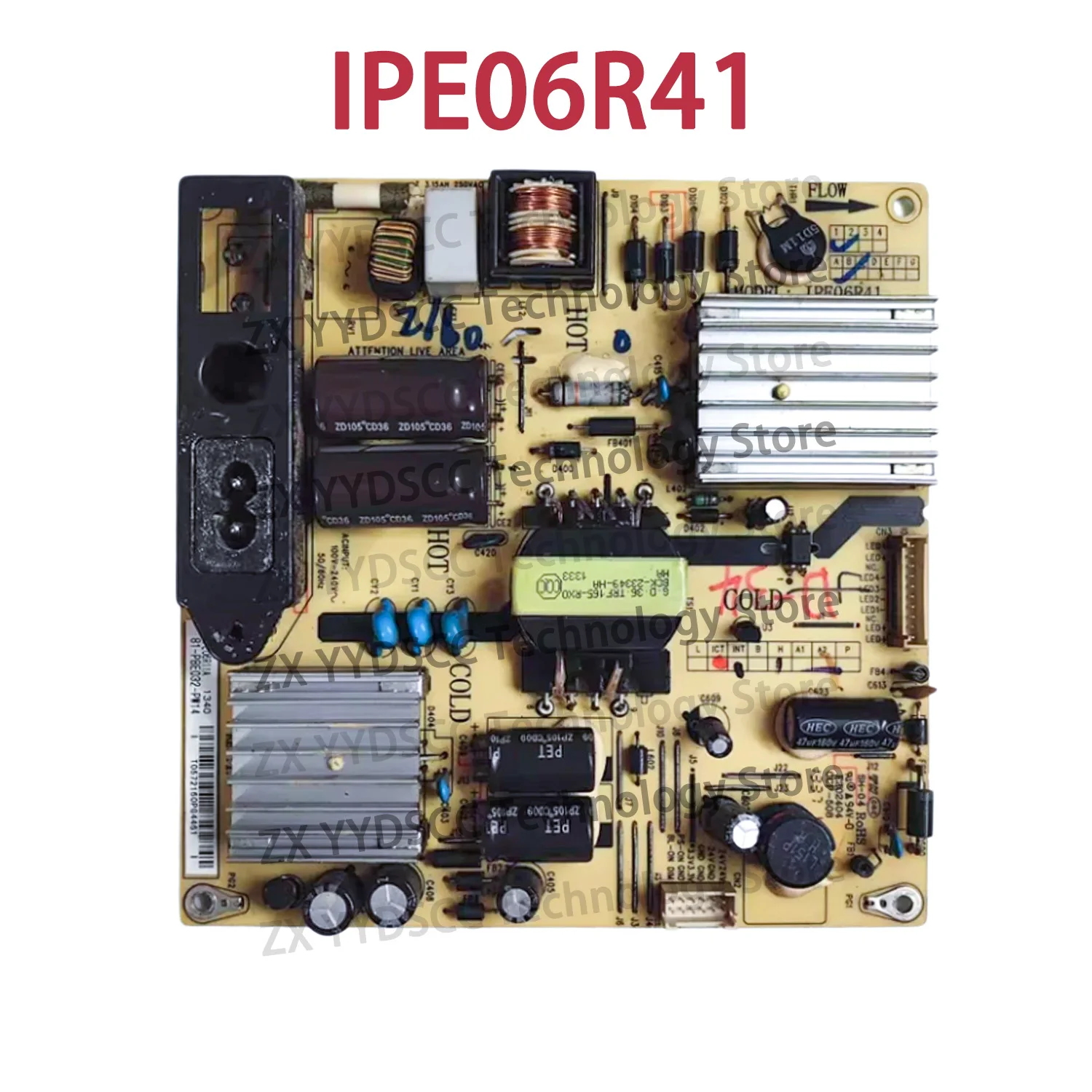 

IPE06R41 81-PBE040-G51 Оригинальная плата питания телевизора L40F2800A B40A380 L42F2510 IPE06R41