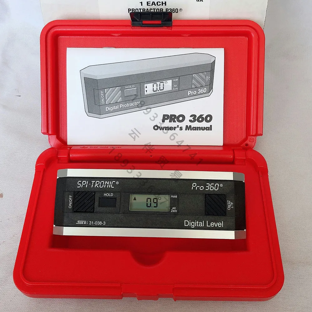 Electronic digital display/angle/inclination angle/measuring instrument/level gauge PRO360 PRO3600