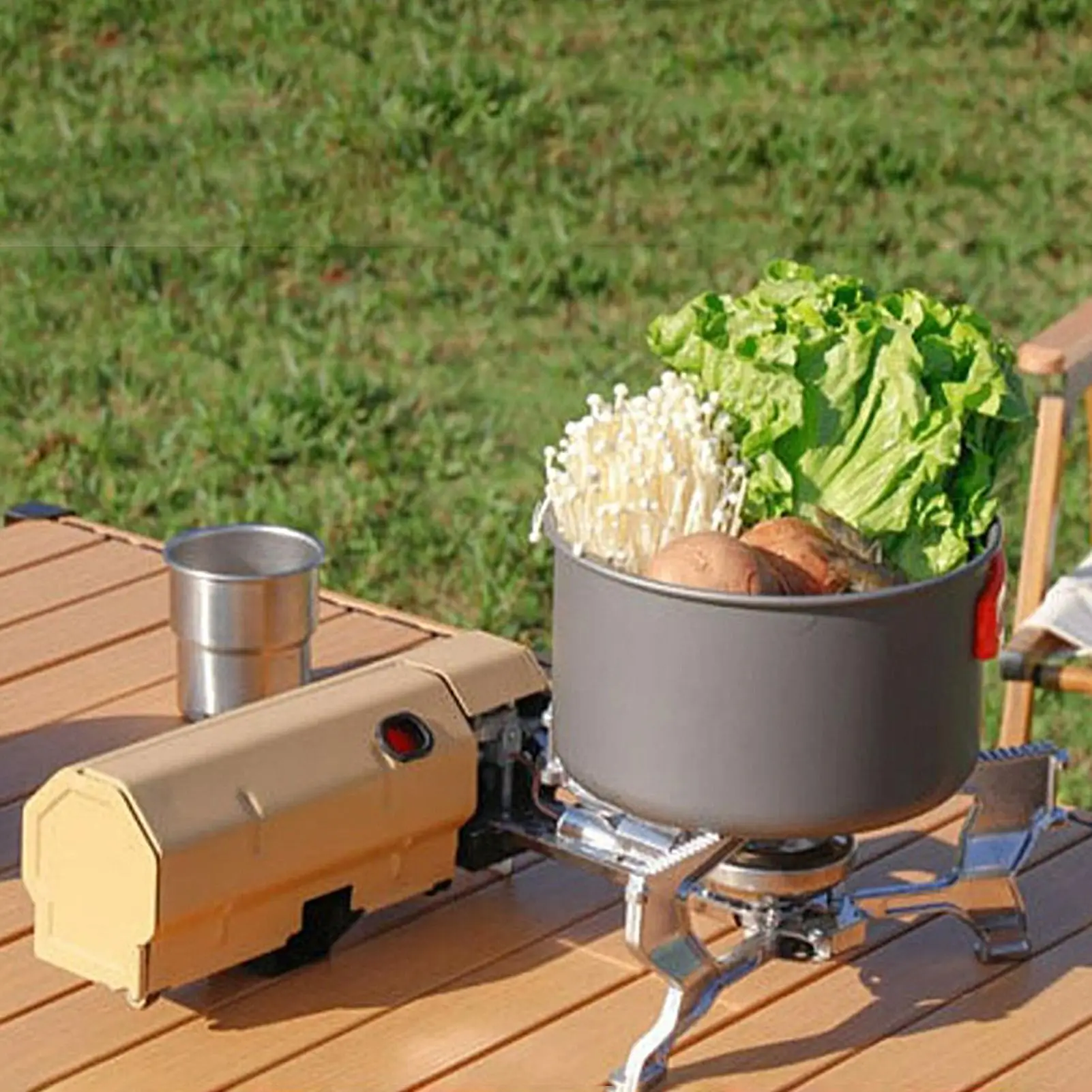 

Складная походная плита, уличная плита, горелка для приготовления пищи, выживания, альпинизма, альпинизма, пешего туризма, поездки, пикника на открытом воздухе