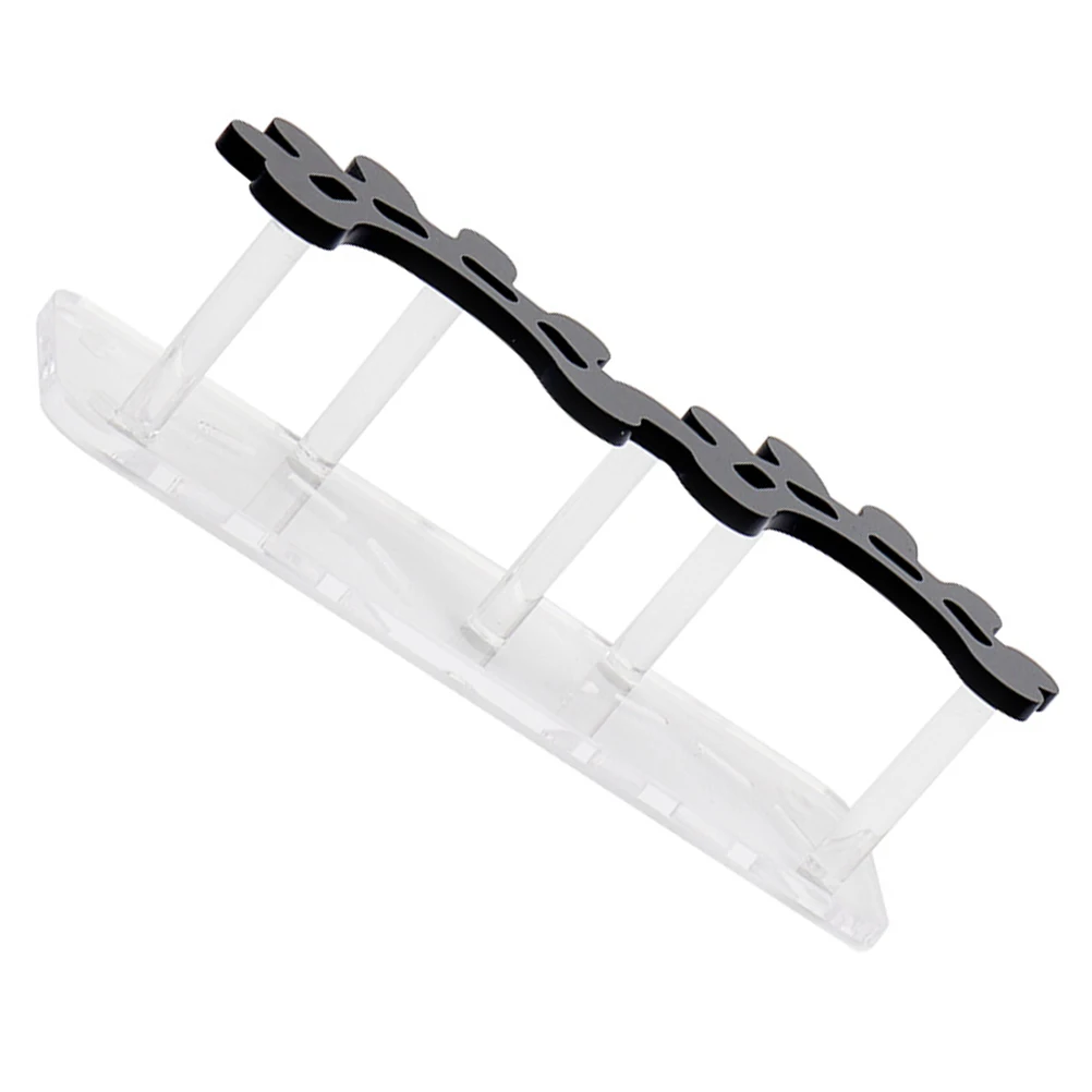 

Eyelash Storage Rack Acrylic Transparent Holder Stand For Lash Extension Tools Organizer Display Shelf Stable Base Clear