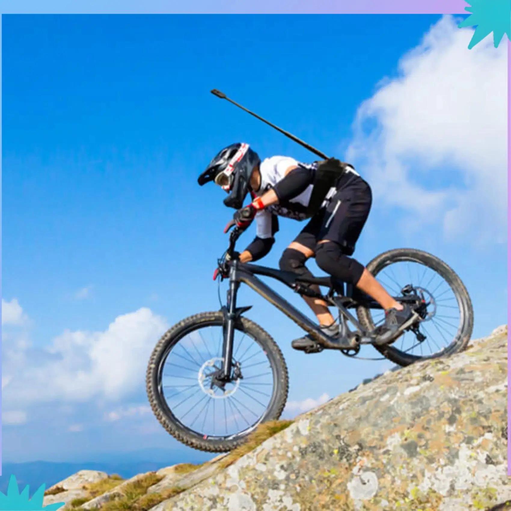 ABZW 2X Wearable Waist Bracket Time Invisible Selfie Stick For Insta360 ONE X/X2 Bar Panoramic Accessories For Gopro Fusion