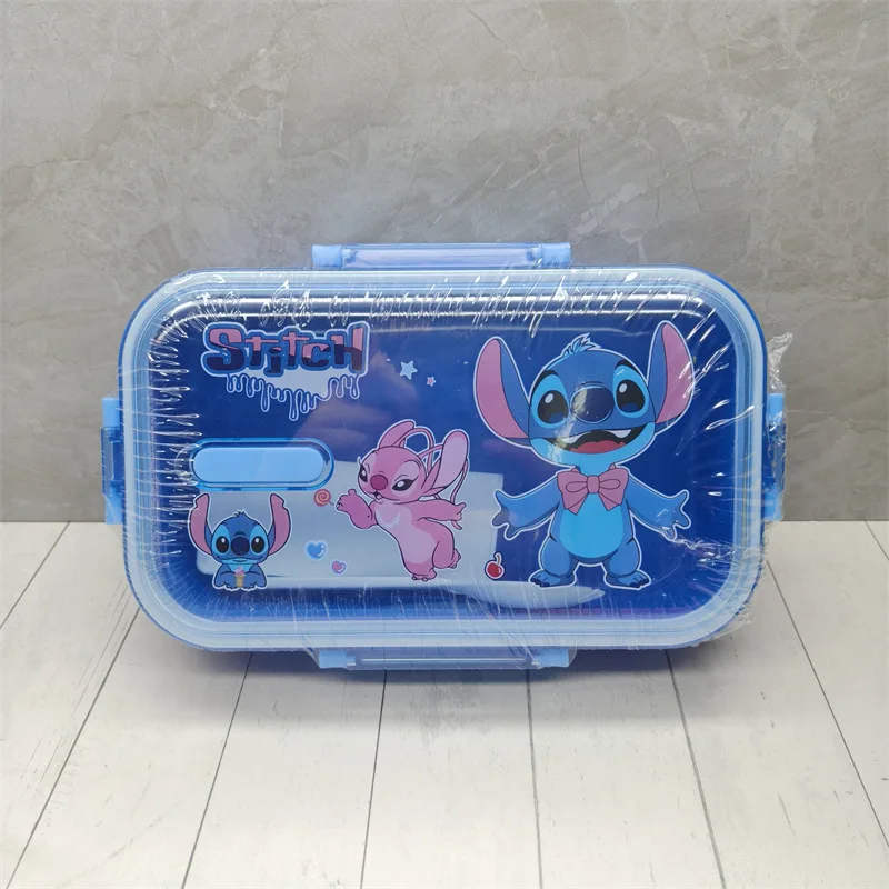 1 قطعة صندوق غداء مربع مربع للخروج صندوق بينتو بسعة كبيرة مع صندوق كريسب ملعقة شوربة #2