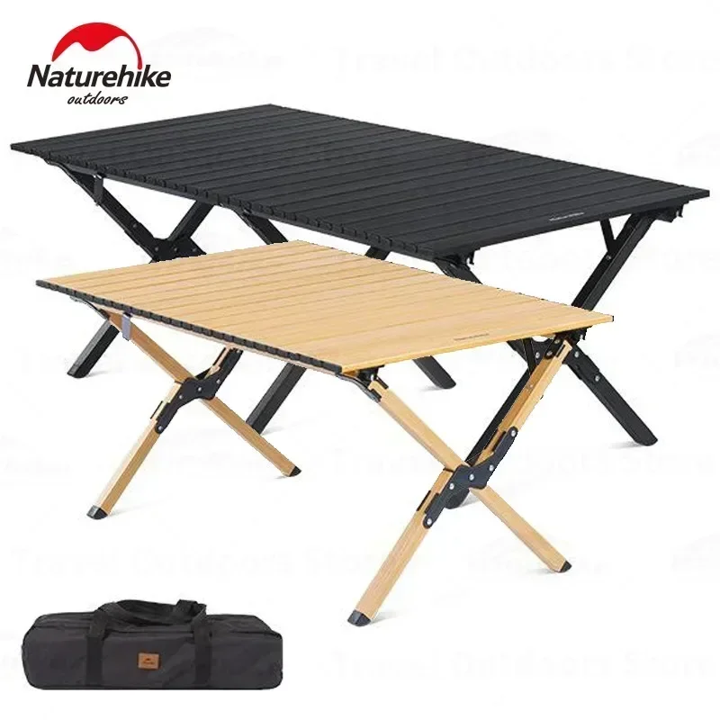 

Naturehike Camping Roll Table Portable Desk Folding Tableware for Outdoor Beach Barbecue Picnic Accessories Aluminum Ultralight