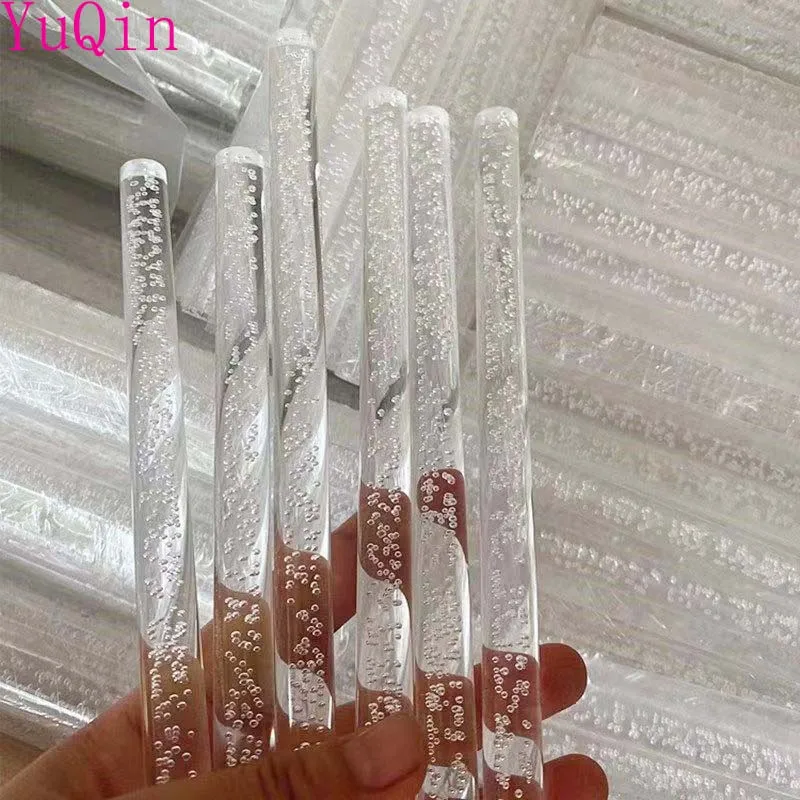 Transparent Acrylic Rod with Bubbles: My Real-World Experience Using PMMA Light Guide for Custom Lighting Projects
