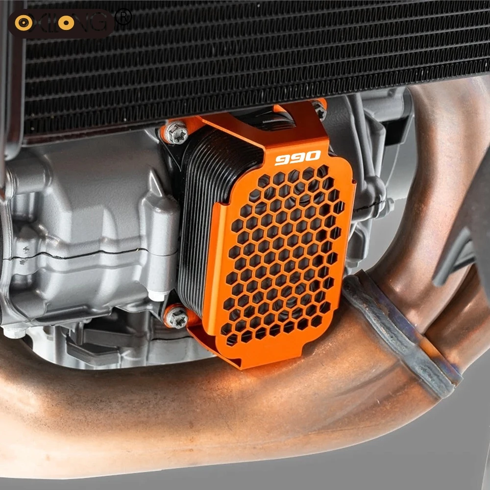 

For Duke 990/R Duke 990R 2024 2025 2026 Motorcycle Accessories Oil Cooler Water Heat Exchanger Guard Production Cover