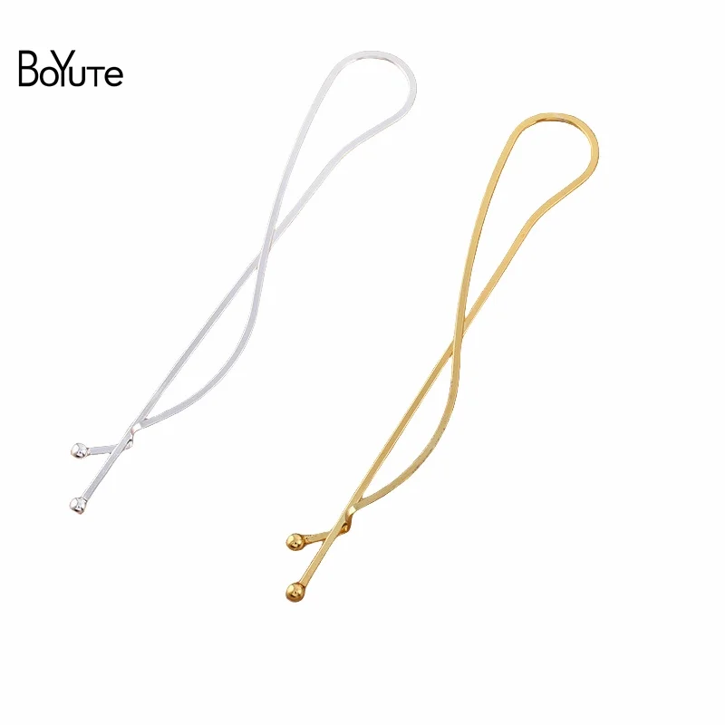 

20 шт./партия, металлические заколки для волос, 80*15*1,2 мм