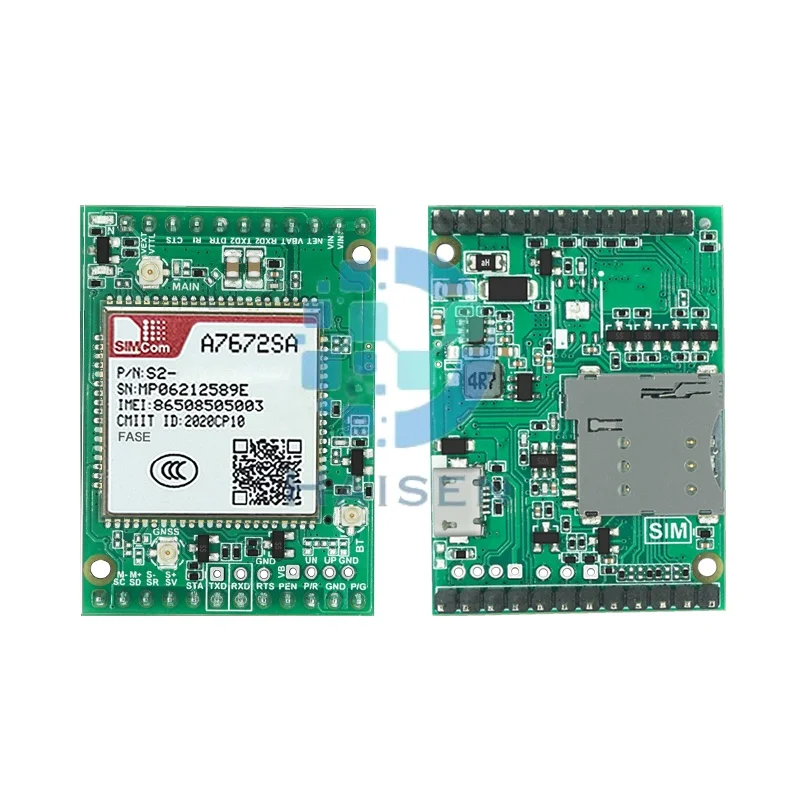 HAISEN SIMCOM A7672SA-FASE Core Board A7672SA-FASE Development Board LTE CAT1+4G+2G+BT+GNSS+Voice A7672