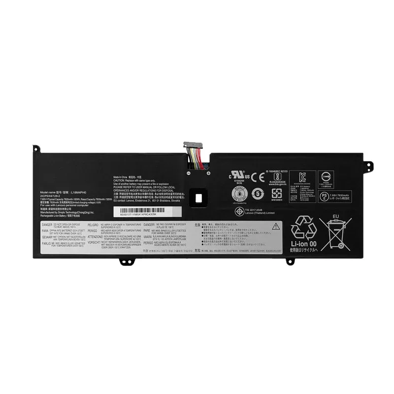 Imagem -02 - Bateria Original para Lenovo Yoga C94014 14iil L18c4ph0 L18m4ph0 5b10t11586 2icp5 44 1292 7.68v 60wh