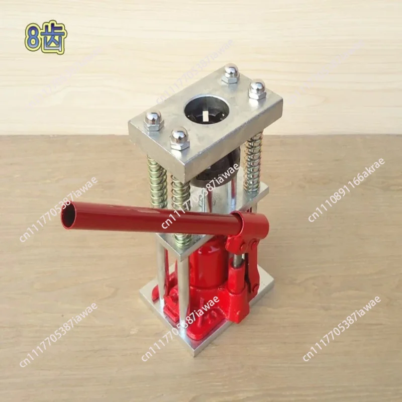 Manual Hydraulic Hose Crimping Machine, High Pressure Pipe Press & Locking Tool for Agricultural Sprayer Tubing
