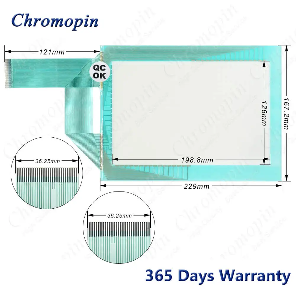 Touchscreen GP450-EG11 GP450-EG12 Touch Screen Panel Glass Digitizer for Pro-face GP450 EG11 GP450 EG12 Touchpad