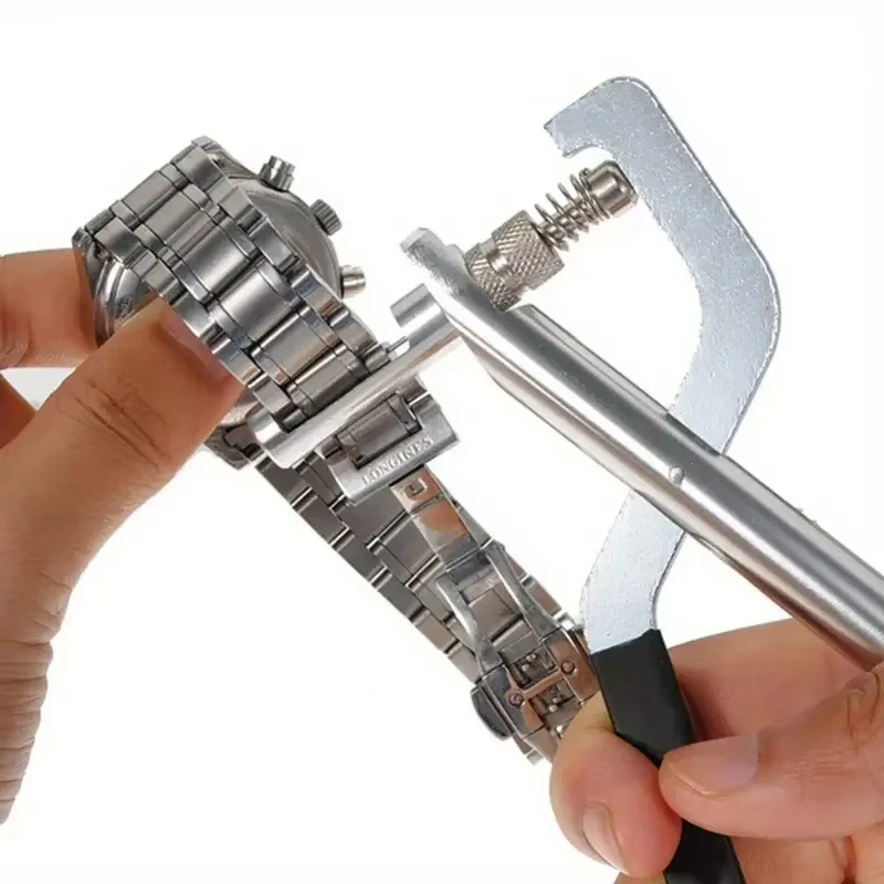 Professional Handheld Pliers Style Watch Strap Chain Pin Remover And Metal Bracelet Watch Repair Tool, High-End Professional And