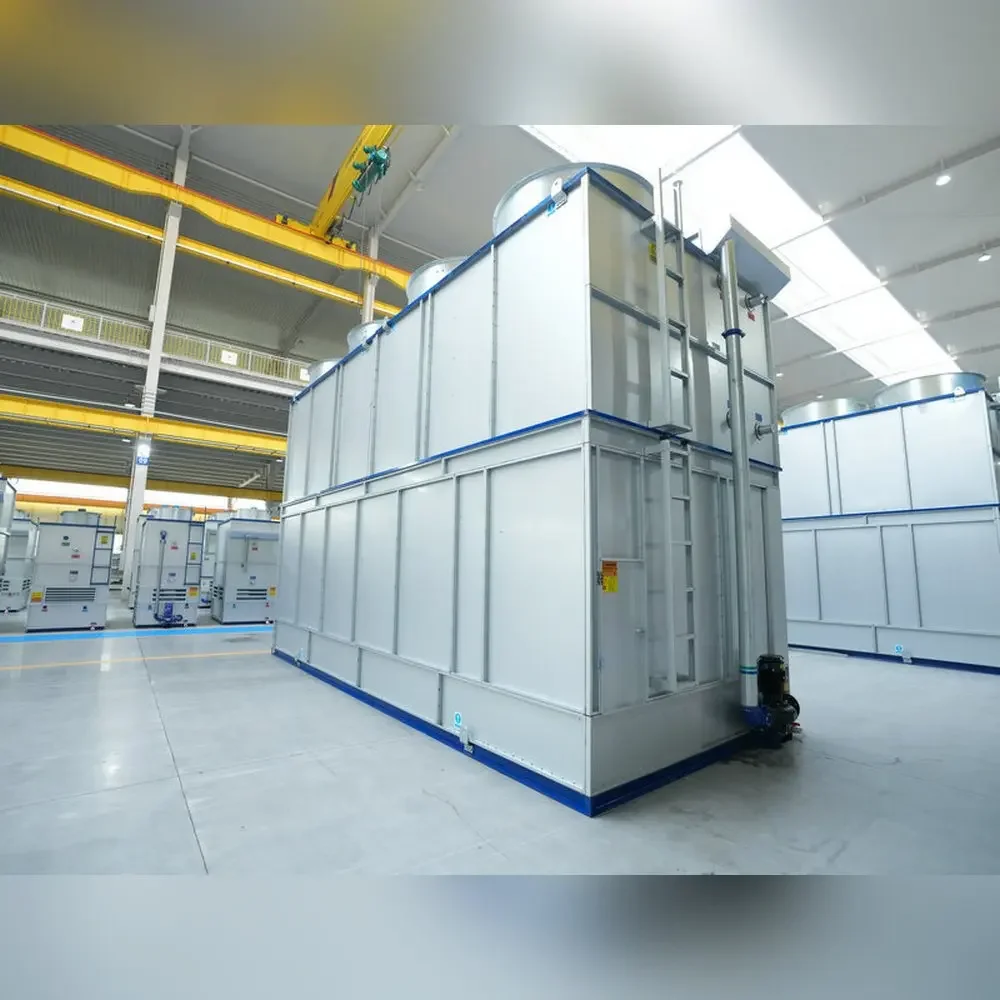 Low Temperature Parallel Flow Evaporative Condenser Closed Circuit Cooling System for Ski Resort Snow Making Machine