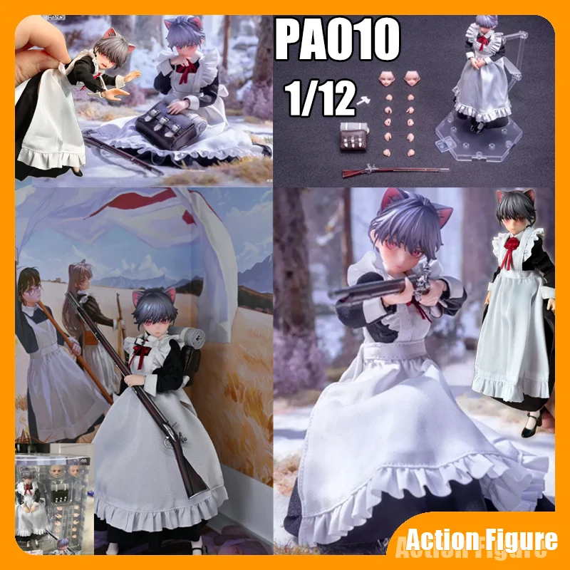 

In Stock Hasuki Pa010 1/12 Scale Musketeer Fitchko Moveable Anime Figurine Anime Model Trendy Toys Desktop Doll Collect Toy Gift