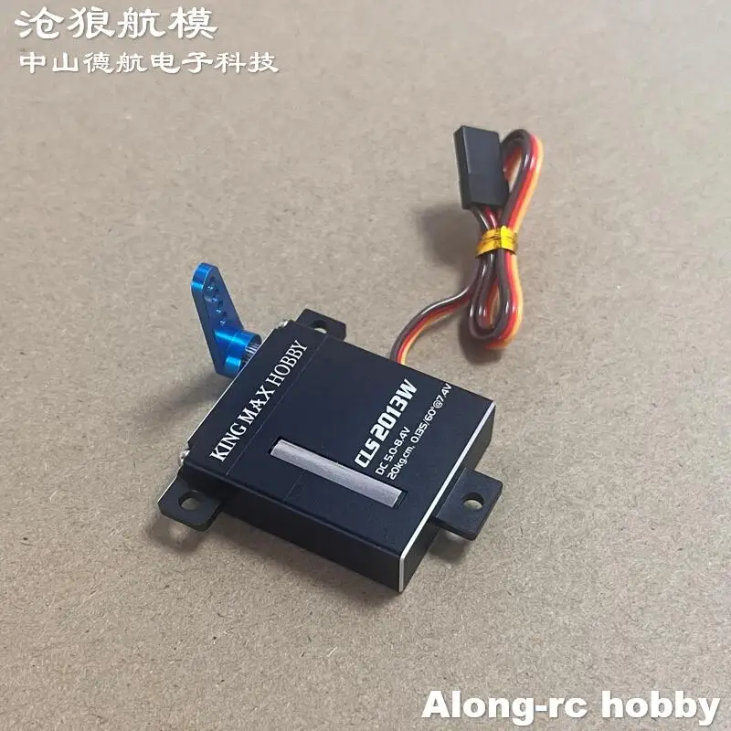 RC Glider Airplane Aircraft DIY Model Spare  Parts Kingmax CLS2013W 28g 20kg.cm Metal hulls Digital Steel Gears Wing Servo