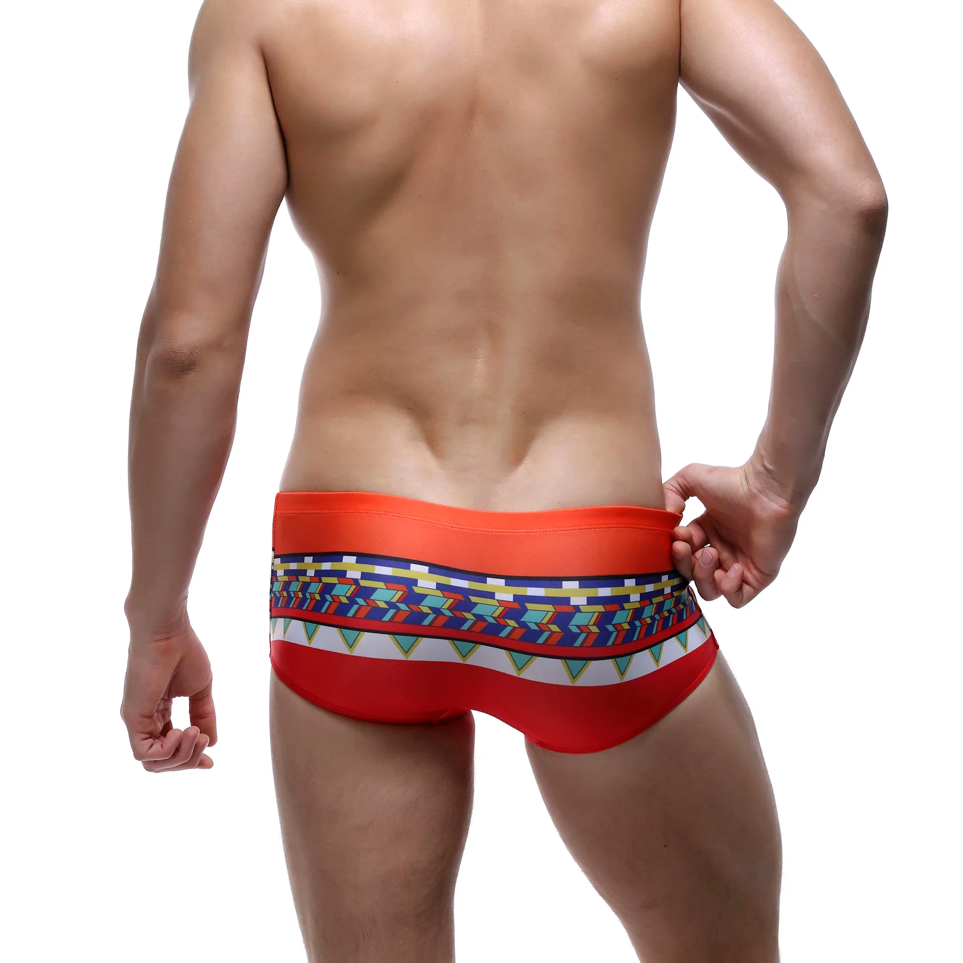 Seobean Swimwear Men Swimming Trunks Bikini Boxer Sexy Beach Sea Surfing Bathing Suit Wear Sport Shorts Man Swimsuit Swim Shorts