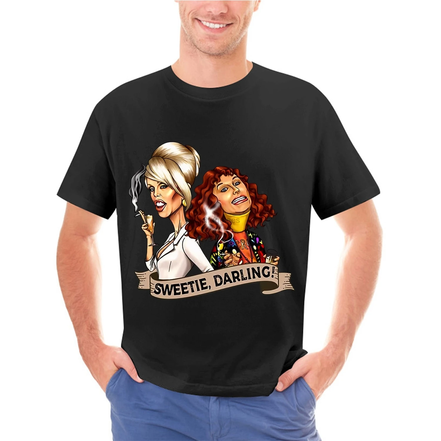 Absolutely Movie #Fabulous Quote #Sweetie Darling #Patsy Stone T Shirt Sweatshirt Hoodie for Men Women Black