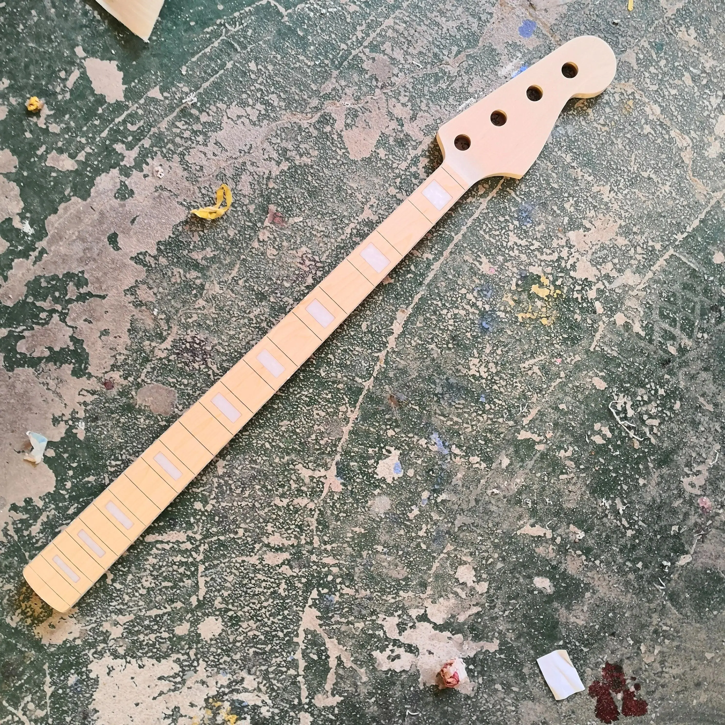 Maple 4 Bass Neck. Maple Rosewood Fingerboard, Any Choice, in Stock, Free Shipping