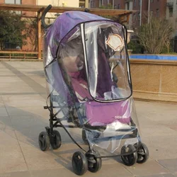 Juste de Pluie Universelle pour Poussette de Bébé, Pare-Brise, Parapluie de Voiture, Confortable, Perambulateur