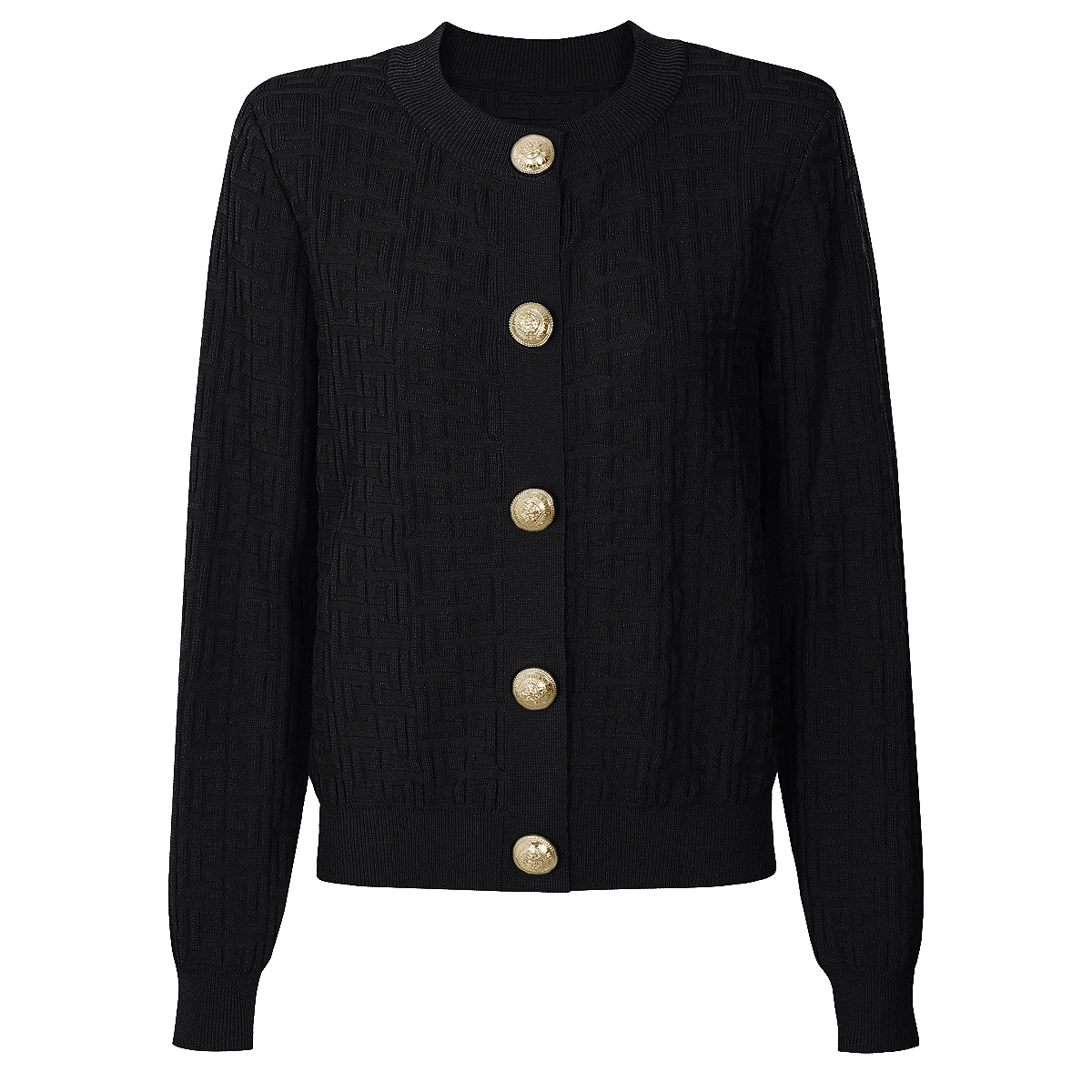 

Высокое качество, весна и осень, новый стиль, темперамент, десять тысяч персонажей, женский вязаный кардиган с круглым вырезом, топ