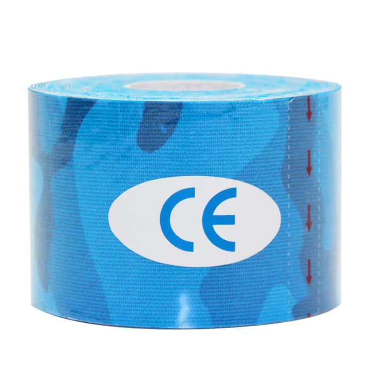 3-Farben-Tarnmuster Elastisches Sport-Schutzband Kinesiologie-Tape Muskel-Tape Brust-Tape Lifting-Tape Bandage – Detail 4