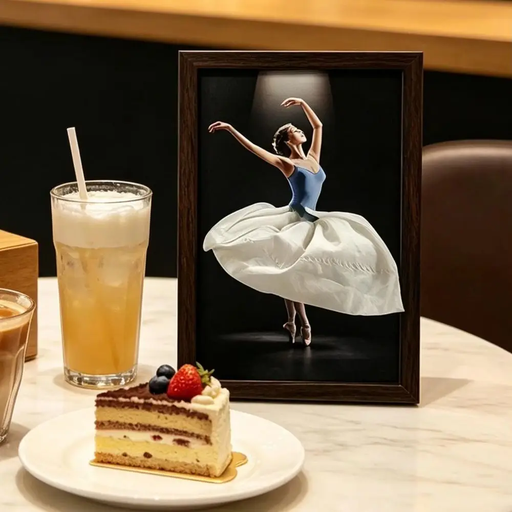 

Wooden Desktop Ballet Tissue Box Luxury Art Unique Napkin Holder Ballerina Skirt Elegant Design Wooden Tissue Box Home Offices