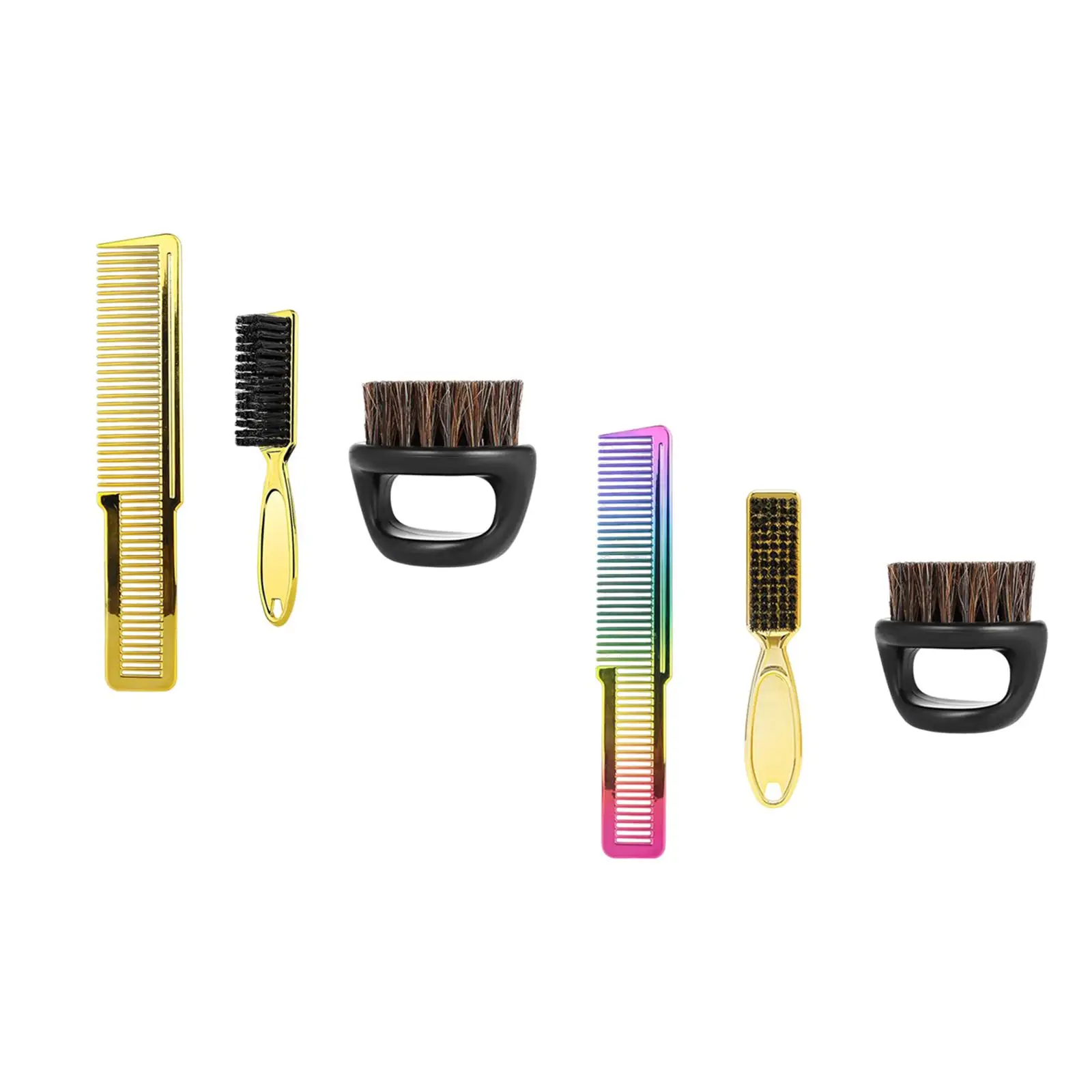 Barber Comb Set Styling Hair Comb Kits Multifunction Practical Flat Top Comb Cutter Comb Set for Barber Shop Activities Women