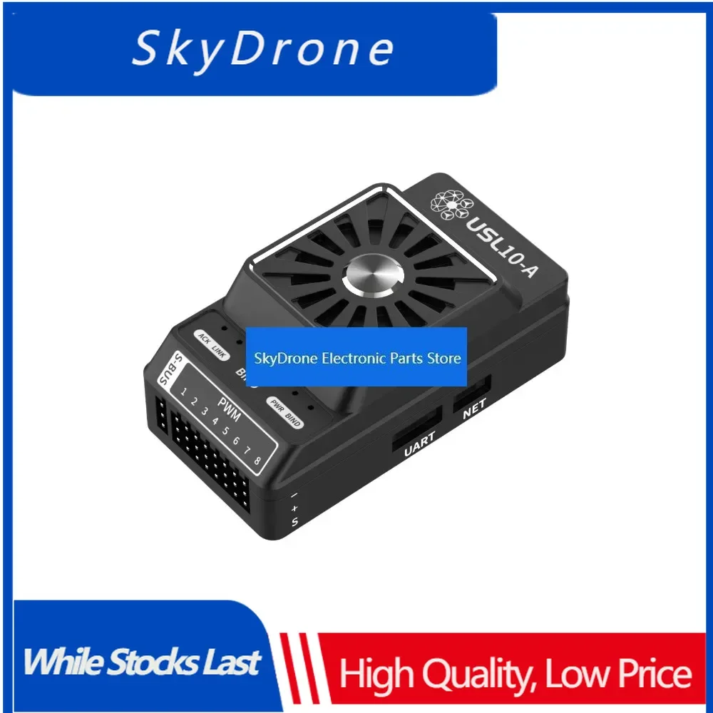 SkyDElUTMSYS USL10-A 10km Dual Band 2.4G 5.8G Airborne Video Data Link Transmitter 55g For Flight Controller Spare Par
