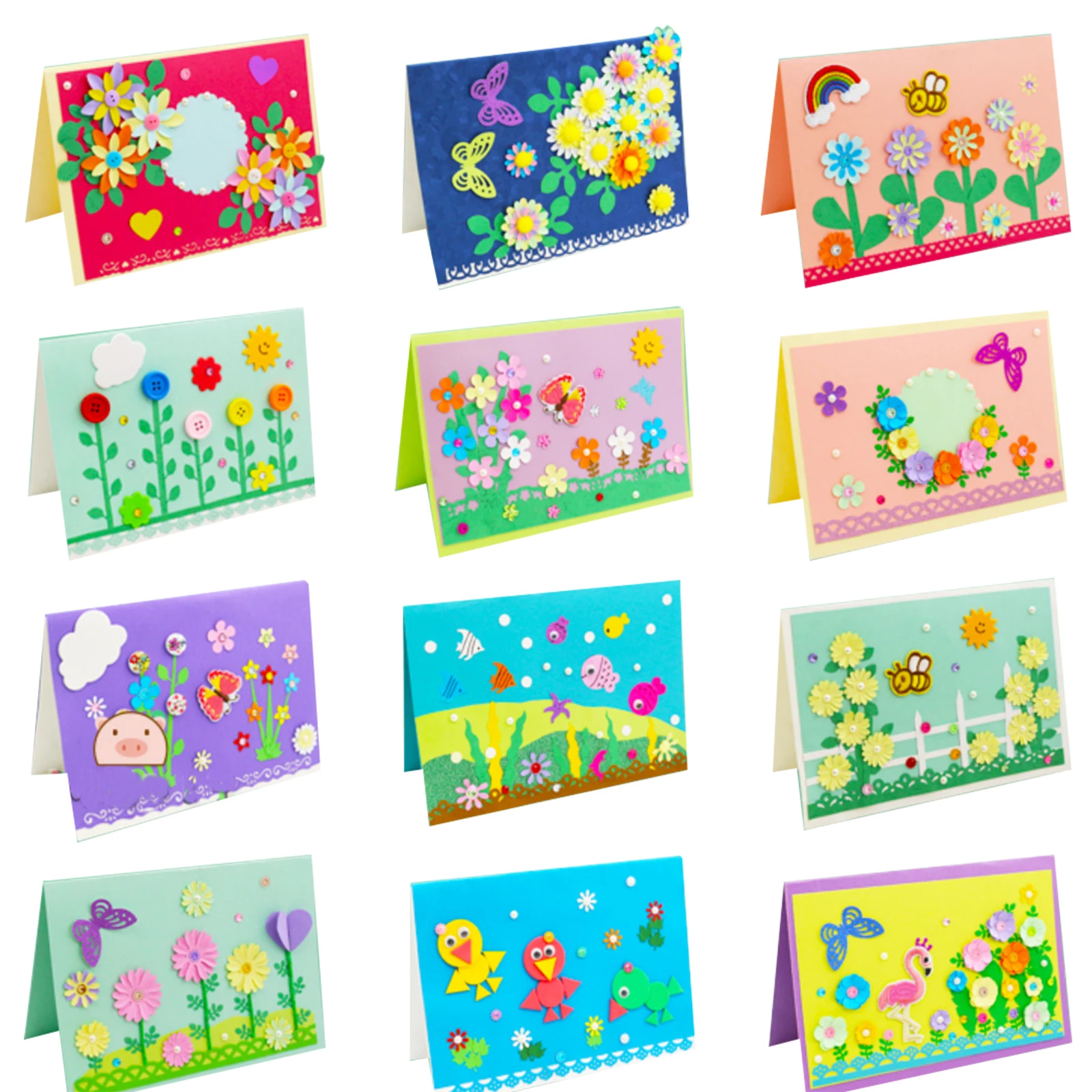 Paper Cutter for Crafts Hole Puncher Punches Tool Set Circle Flower Paper Shapes Hole for Card Making Custom Scrapbook