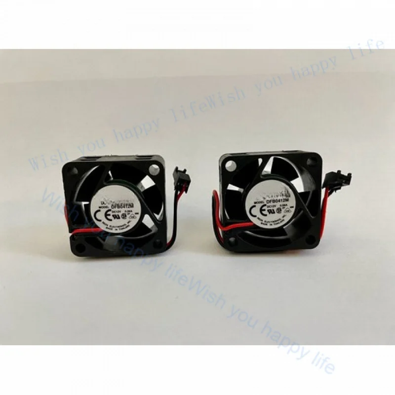 LL 2pcs for  Delta Fonsan DFB0412M 12V DC Brushless Fan, 40mm x 40mm x 20mm, 2-Pin